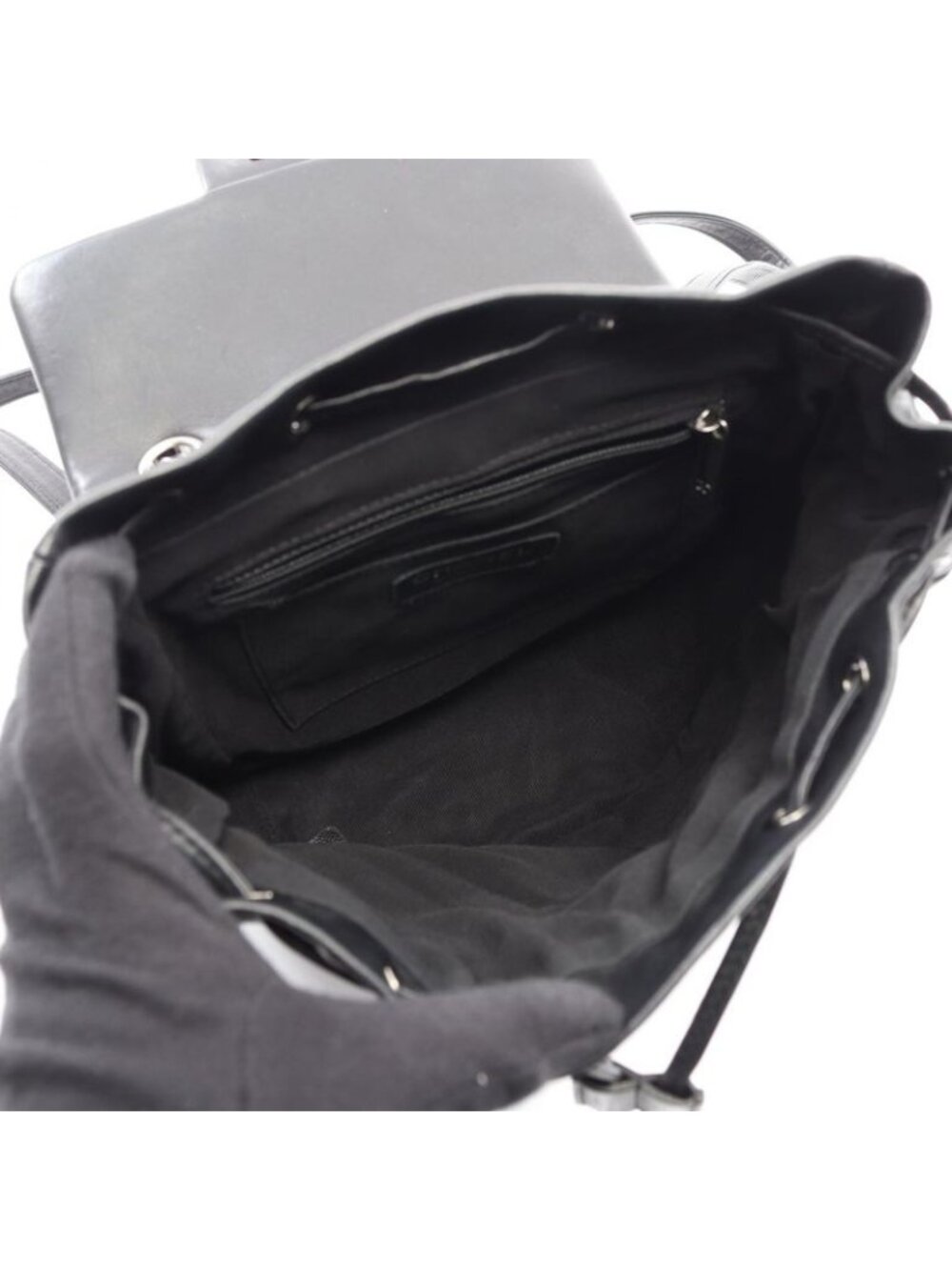 Chanel Backpack Quilted Black Lambskin - Picture 3 of 13